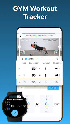 JEFIT Gym Workout Plan Tracker screenshot 2