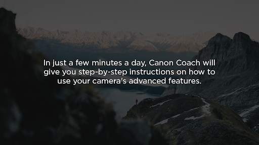 Canon Coach screenshot 1