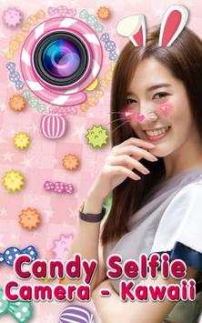 Selfie Camera - Kawaii Photo Editor Sticker 1 تصوير الشاشة