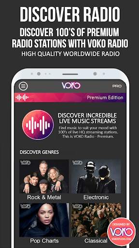 VOKO Radio FREE - Global Streams screenshot 1