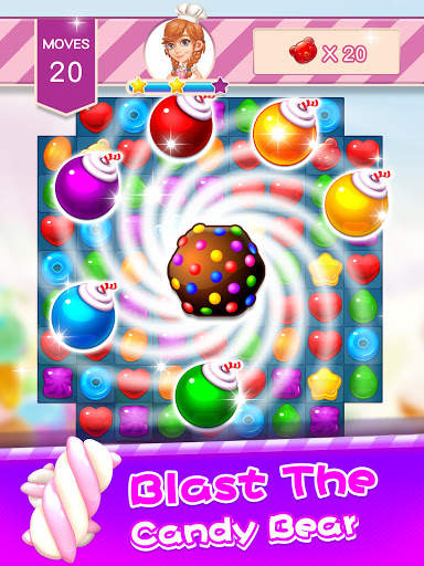 Candy Girl Saga - Free Crush 3 Game screenshot 9