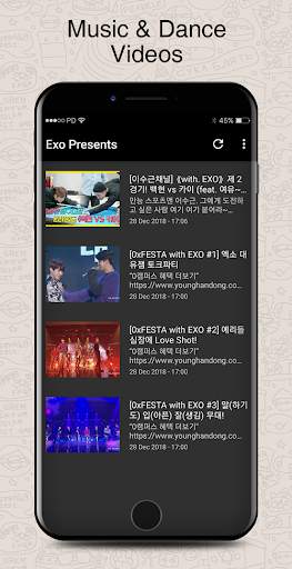 Exo Songs Lyrics & Wallpapers screenshot 9