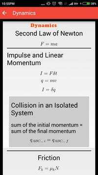 Physics Formula App Free скриншот 1