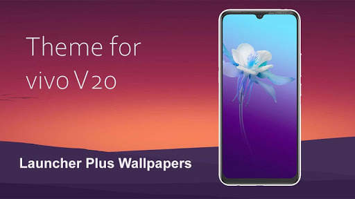 Theme for vivo V20 | Launcher and wallpaper screenshot 1
