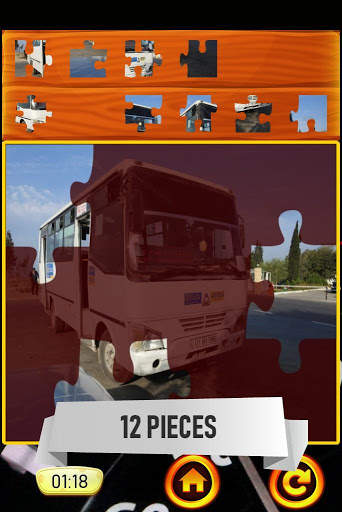 Bus Jigsaw Puzzle Game screenshot 4