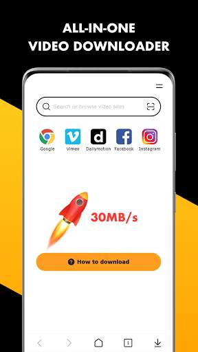 Video Saver & Player For All, Download all videos screenshot 1