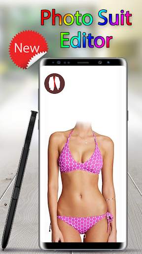 Bikini girl photo suit screenshot 1