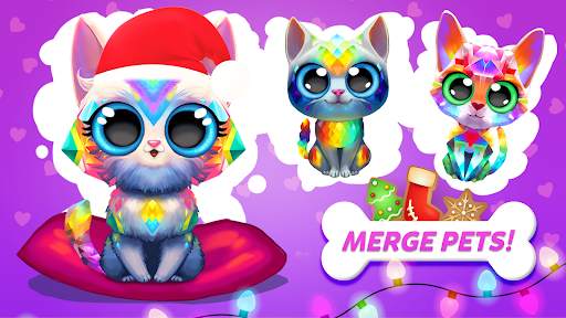 Merge Cute Animals: Pets Games screenshot 3