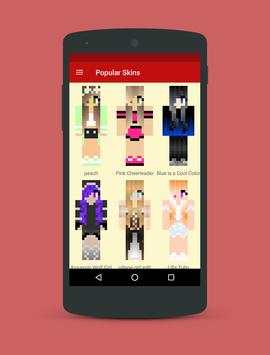 Minecraft Skins for Girls Cool screenshot 2