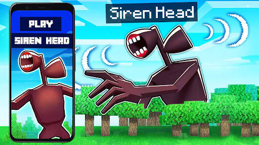 Siren Head game for Minecraft screenshot 5