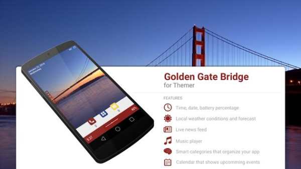 Golden Gate Bridge Tema screenshot 1