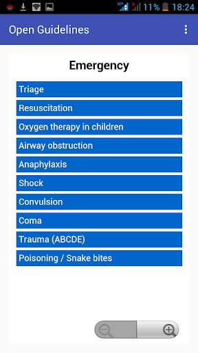 Open Guidelines screenshot 2