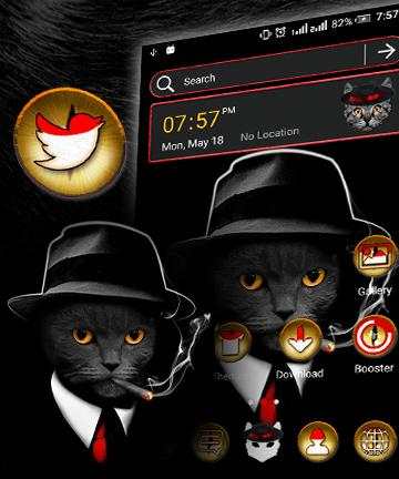 Cat Swag Launcher Theme screenshot 8