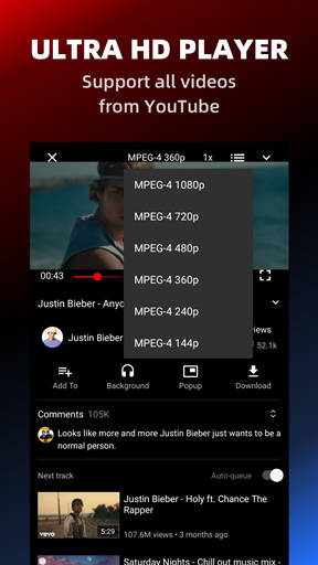 Pure Tuber - No ADs and Free Tube Premium screenshot 4