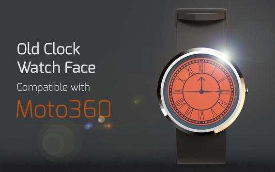 Old Clock Watch Face screenshot 1