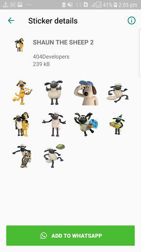 WA Cartoon Stickers Pro screenshot 7