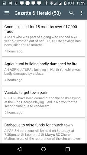 York local news 6 تصوير الشاشة