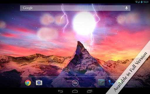 Storm 3D live Wallpaper FREE screenshot 8
