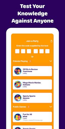 Sporcle Party: Social Trivia screenshot 4