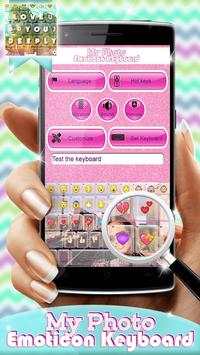 My Photo Emoticon Keyboard screenshot 4