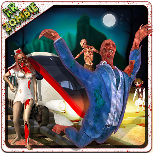 Zombie War vs. Train : AR Game icon
