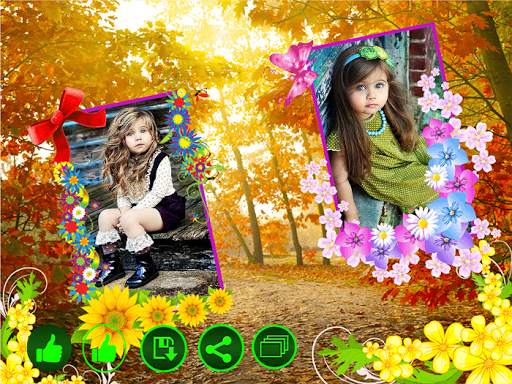 Dual Beautiful Photo Frames screenshot 1