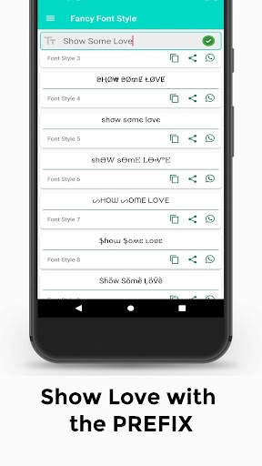 Fancy Stylish Text - Cool Fonts Nickname Generator screenshot 3