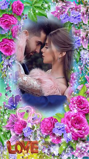 Lovely flower photo frame screenshot 7