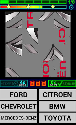 Marques de voitures: Quiz screenshot 2