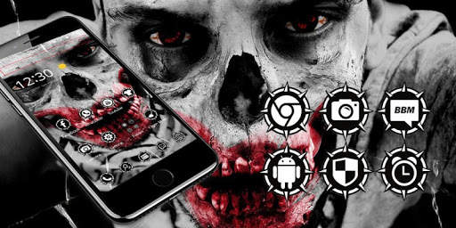 Blood Skull Theme screenshot 4