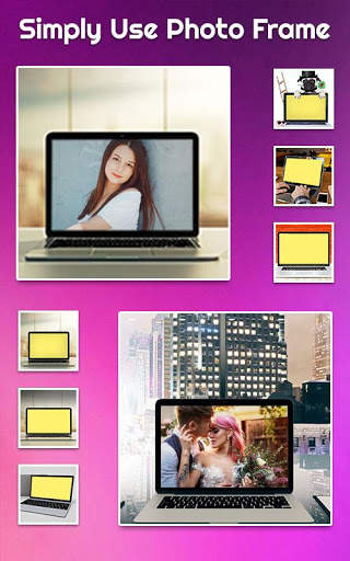 Laptop photo frame screenshot 1