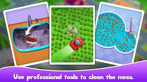 Big Home Cleanup Cleaning Game screenshot 17