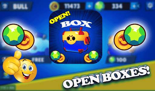 Box simulator for Brawl Stars Tips 💎 Open Box 🎁 1 تصوير الشاشة