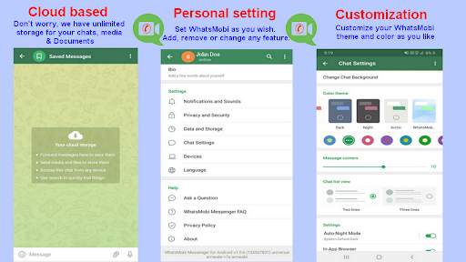WhatsMobi Messenger screenshot 11
