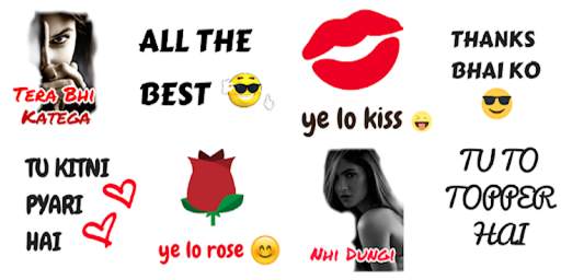 latest stickers for WhatsApp - WAStickersApps screenshot 1