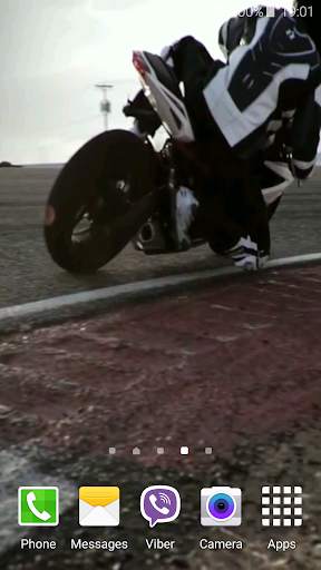 Motorcycle Video Wallpaper screenshot 4