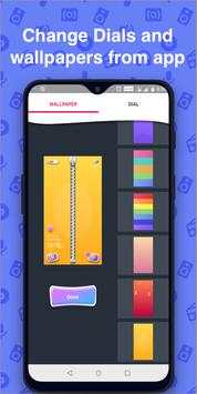 Cute Zipper lock screen wallpaper, Phone lock Free screenshot 4