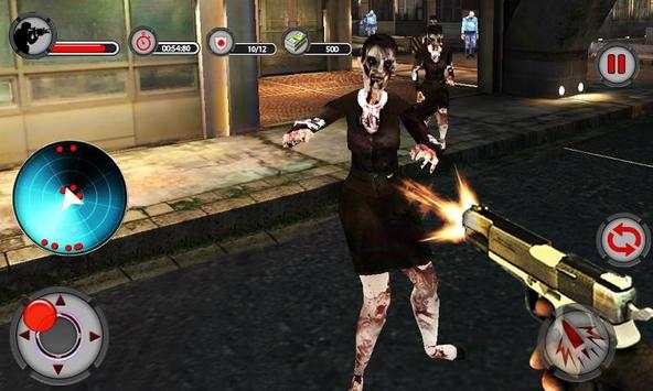 Target membunuh zombie screenshot 4