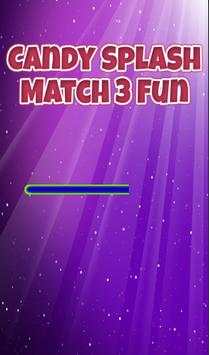 Candy Splash Match 3 Fun screenshot 2