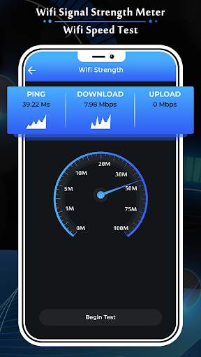 WiFi Signal Strength Meter - WiFi Speed Test screenshot 3