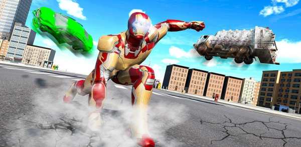Iron Super Hero Vs. City Gangs screenshot 1