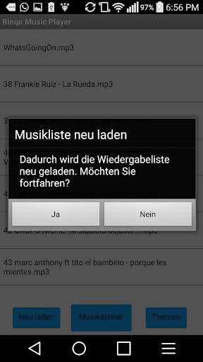 Rinqo Musikspieler screenshot 3