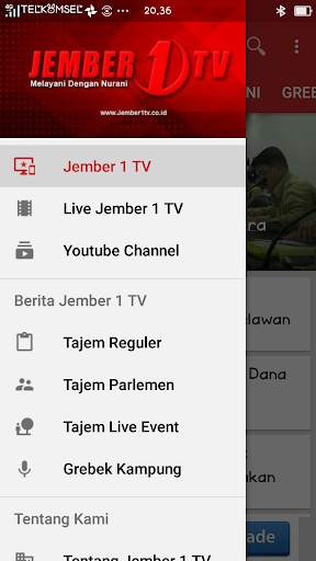 Jember 1 TV (Official App) screenshot 2