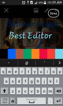 Photo Editor(Edit Photos and enjoy) screenshot 8