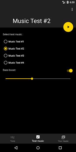 Bass Tester screenshot 2