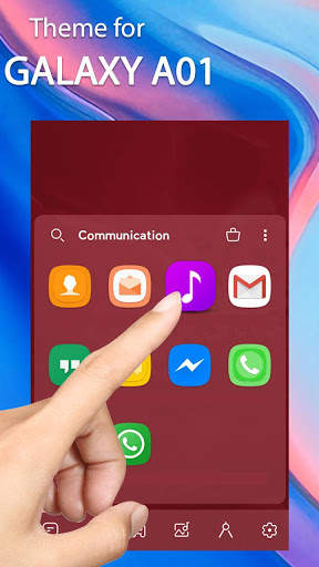 Launcher Theme For  Galaxy A01 Launcher 2020 screenshot 3