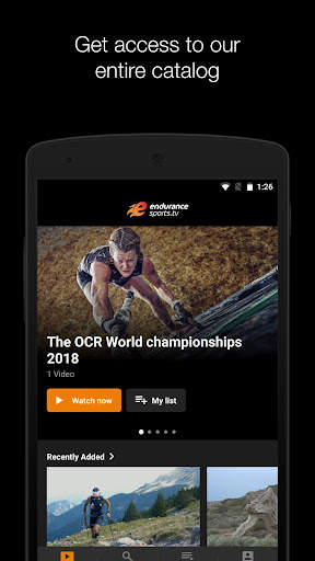 endurance sports TV screenshot 2