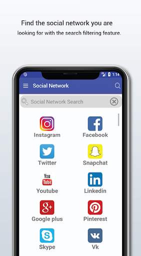 Multiple Social Networks All in one App screenshot 3