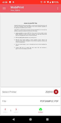 Mobi Print screenshot 5