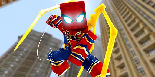 Spider Web Man Mod for Minecraft screenshot 1